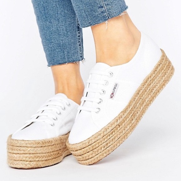 superga flatform espadrilles